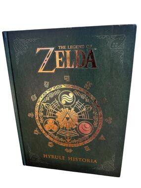 The Legend of Zelda: Hyrule Historia Hardcover Book - Green (Official)